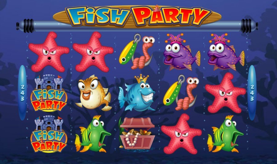 Huvuspelet i the Fish Party slot