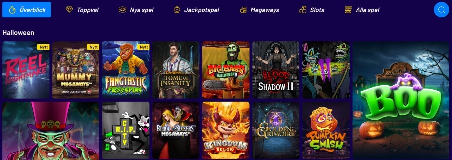 Välj bland tusentals Spelklubben slots