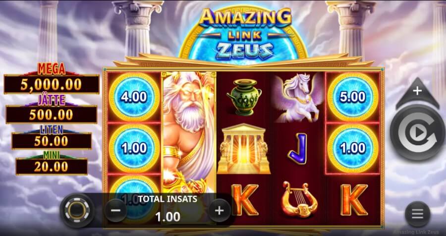 Amazing Link Zeus slot