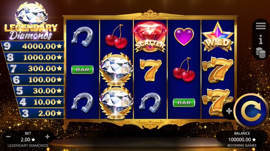 Legendary Diamonds slot