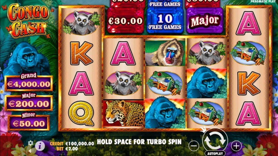 Pragmatic Play Congo Cash slot