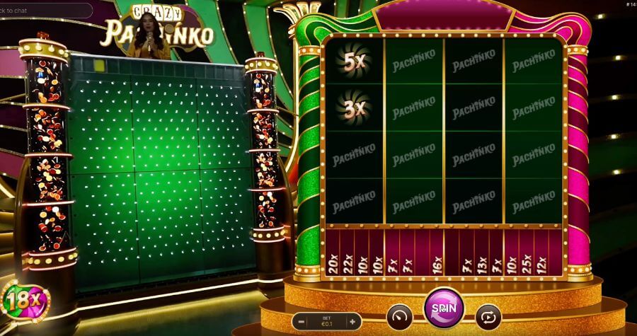 Top-Up-fasen i Crazy Pachinko 