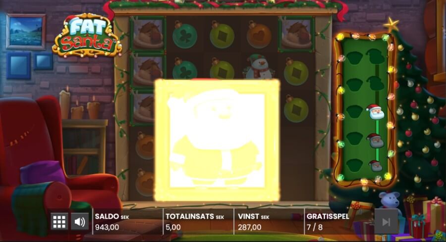 Fat Santa slot - stor symbol