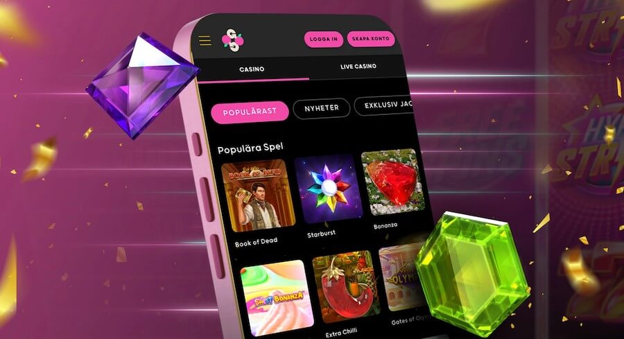 GoGoCasino i mobilen