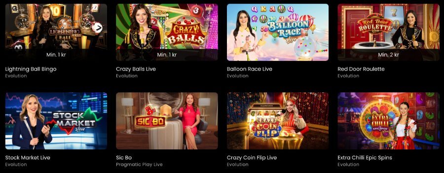 GoGoCasino Game Shows