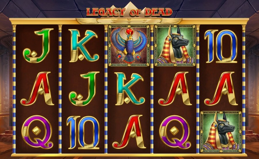 Legacy of Dead slot huvudspel