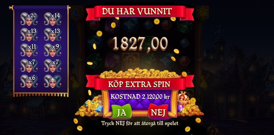 Köpa extra free spins