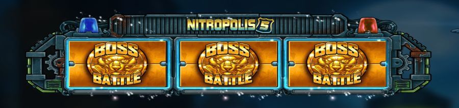 Nitropolis 5 boss battle symboler