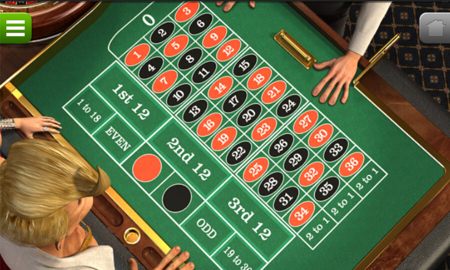 Roulette-spelet i Mr Vegas slot
