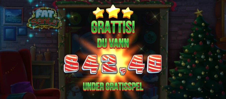 Fat Santa slot storvinst