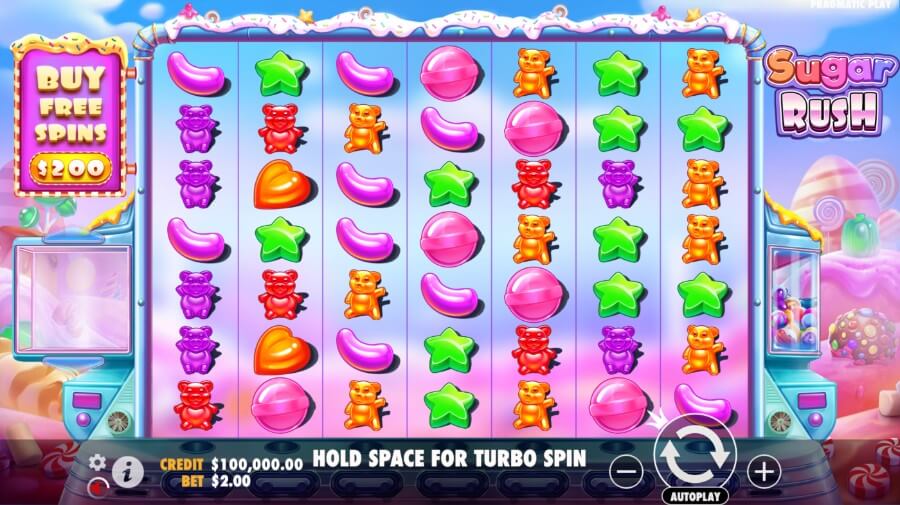 Pragmatic Plays Sugar Rush slot