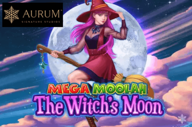 Mega Moolah The Witch's Moon logga.